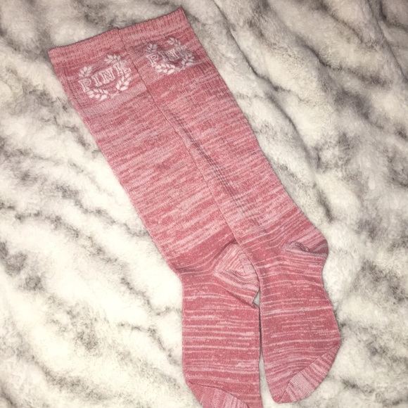 PINK Victoria's Secret Accessories - Pink crew socks